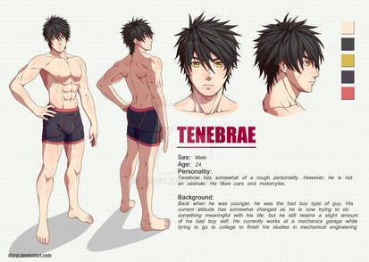 Ref Sheet Commission: Tenebrae