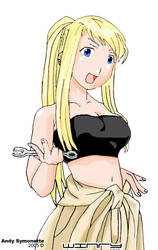 Winry Rockbell, FMA by Andy721