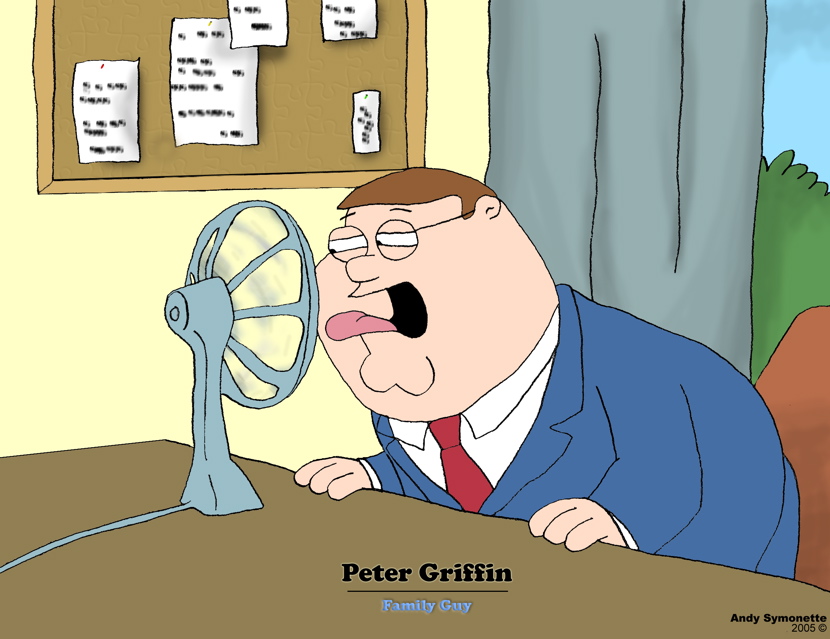 Peter Griffen 2 Drawing