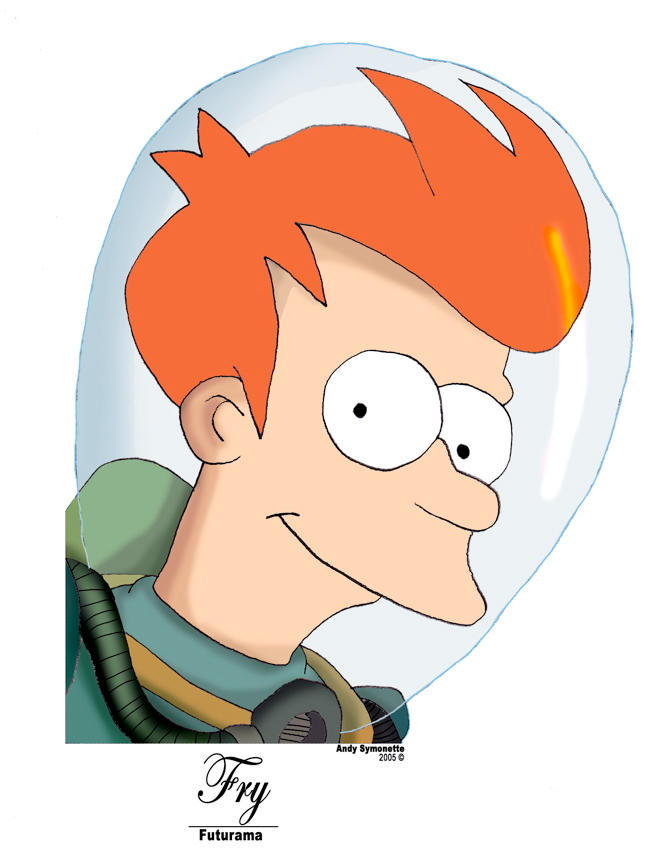 Philip J. Fry Drawing by Andy721 on DeviantArt