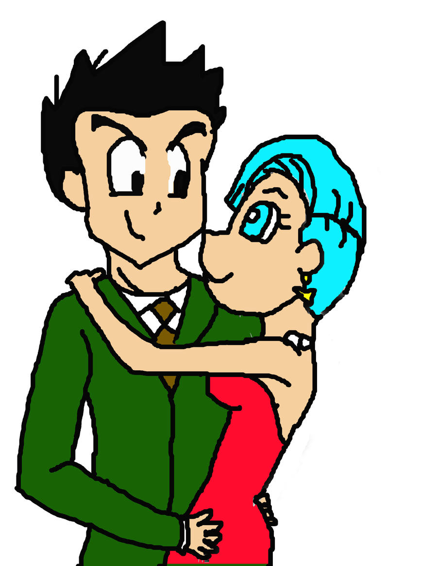 bulma and gohan by sscici on DeviantArt