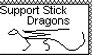 Stick Dragon - Stamp