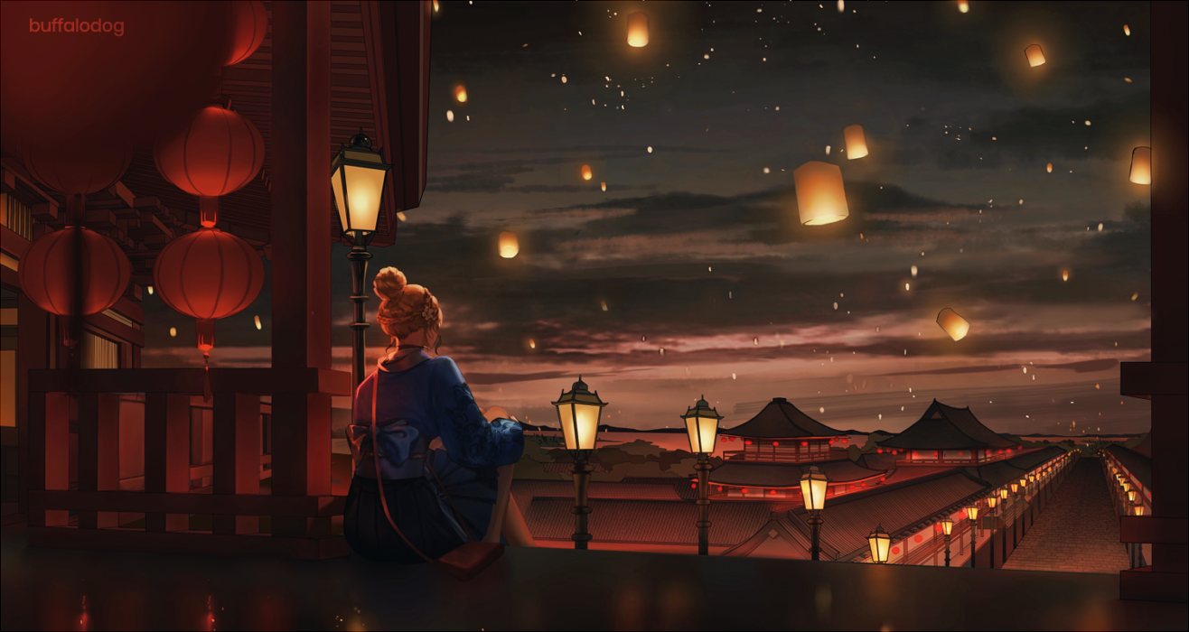 Lantern Night by buffalodog on DeviantArt