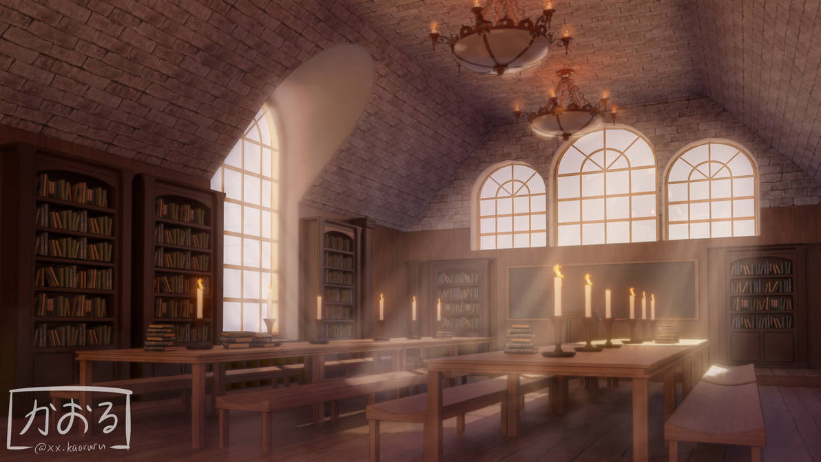 Old Library by riasae22 on DeviantArt