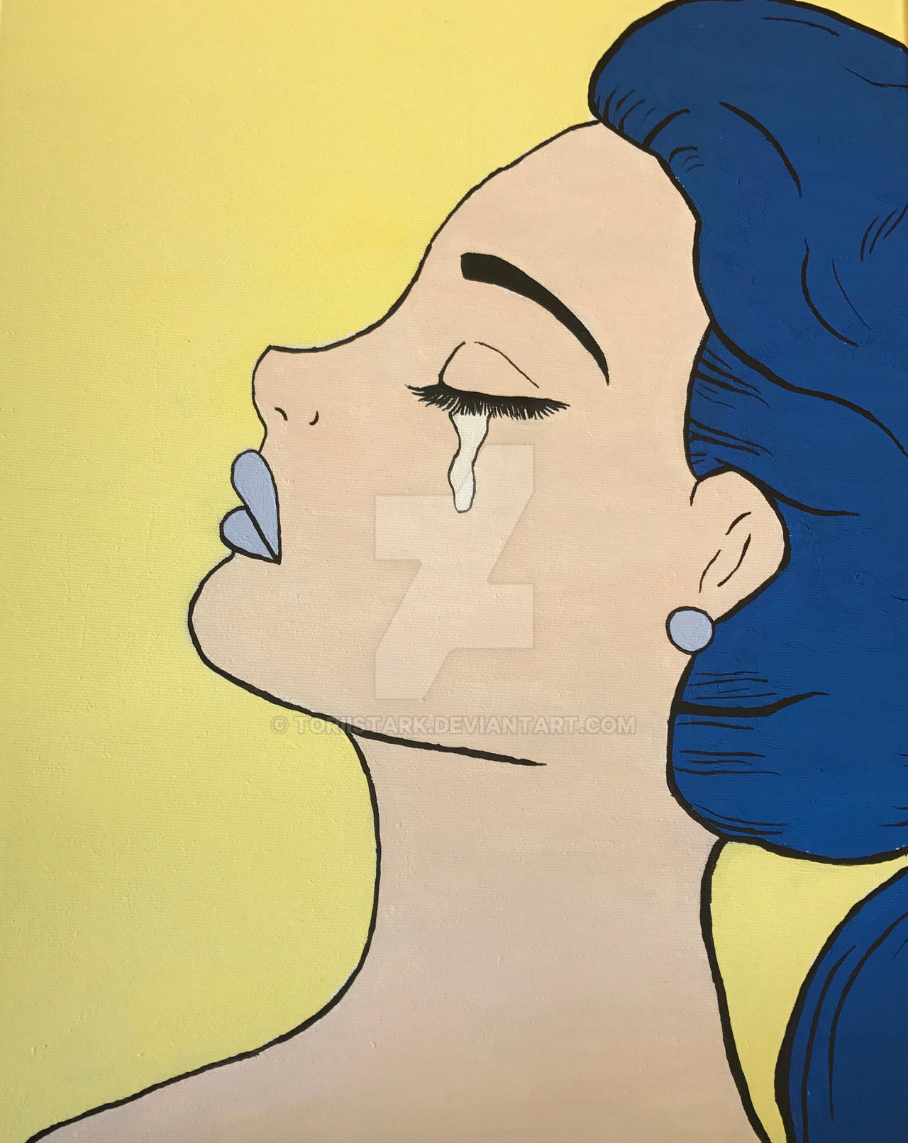 Crying Deviantartinsert Crying woman by ToriiStark on DeviantArt