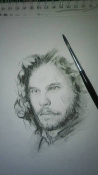 Jon Snow doodle