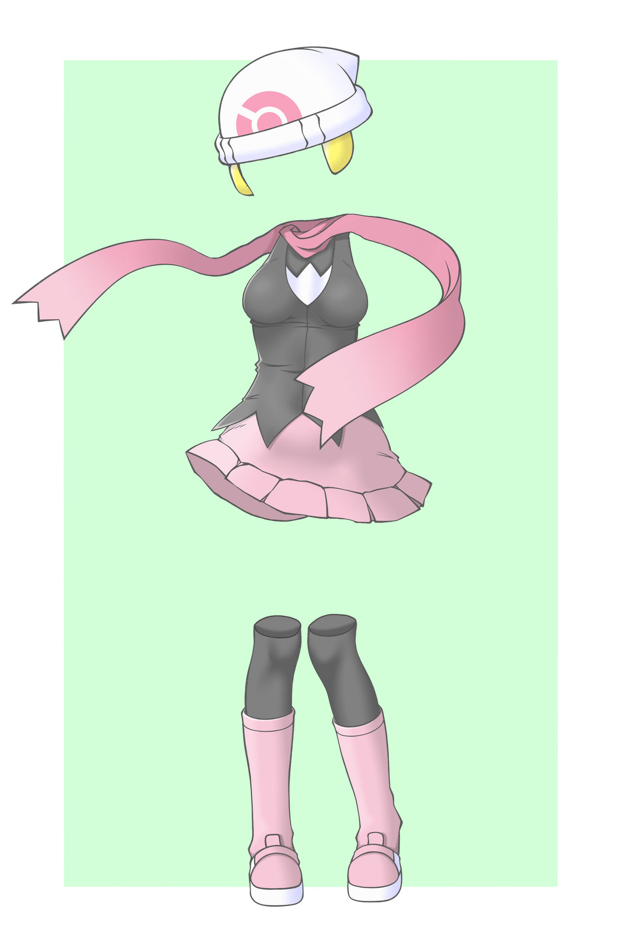 Pokemon Character Invisible Invisible Dawn Pokemon by TsurunoYui549 on DeviantArt
