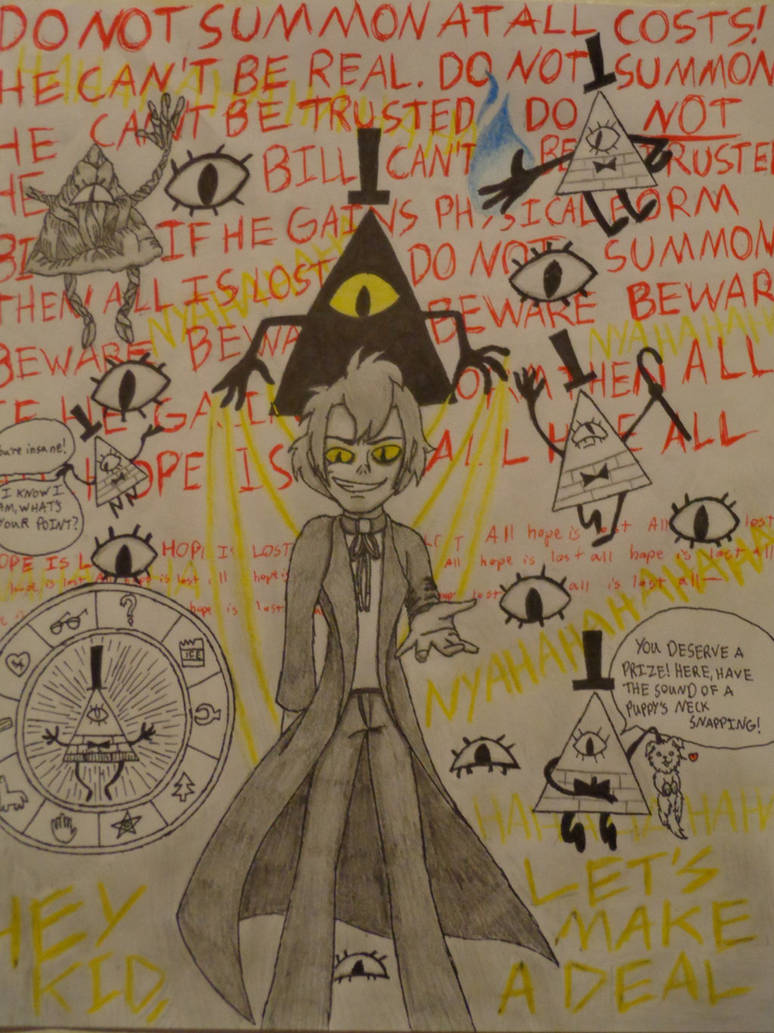 Gravity Falls- Bill Cipher by BloodyxBlackxSoul on DeviantArt