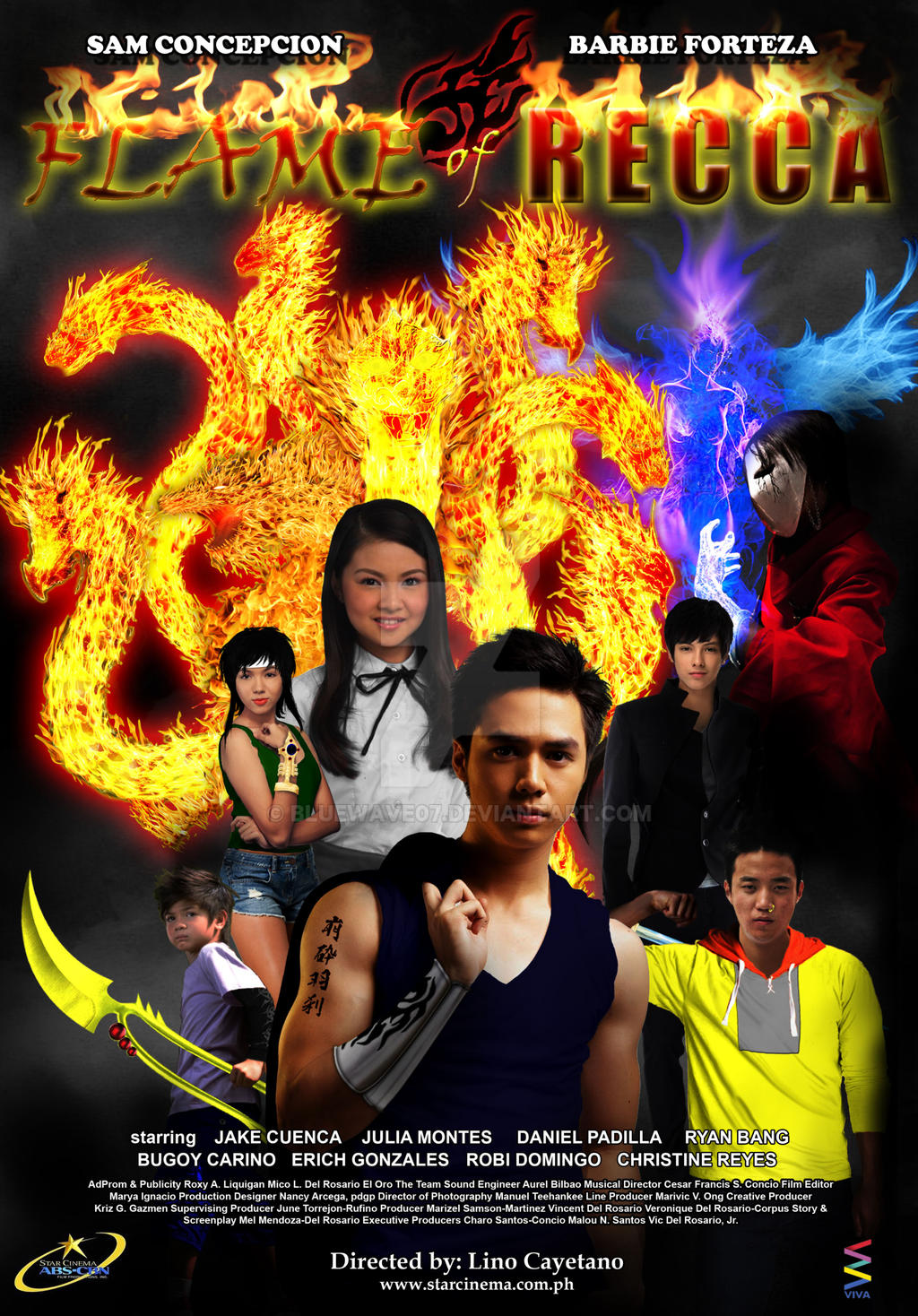 live action Flame of Recca (pinoy version)