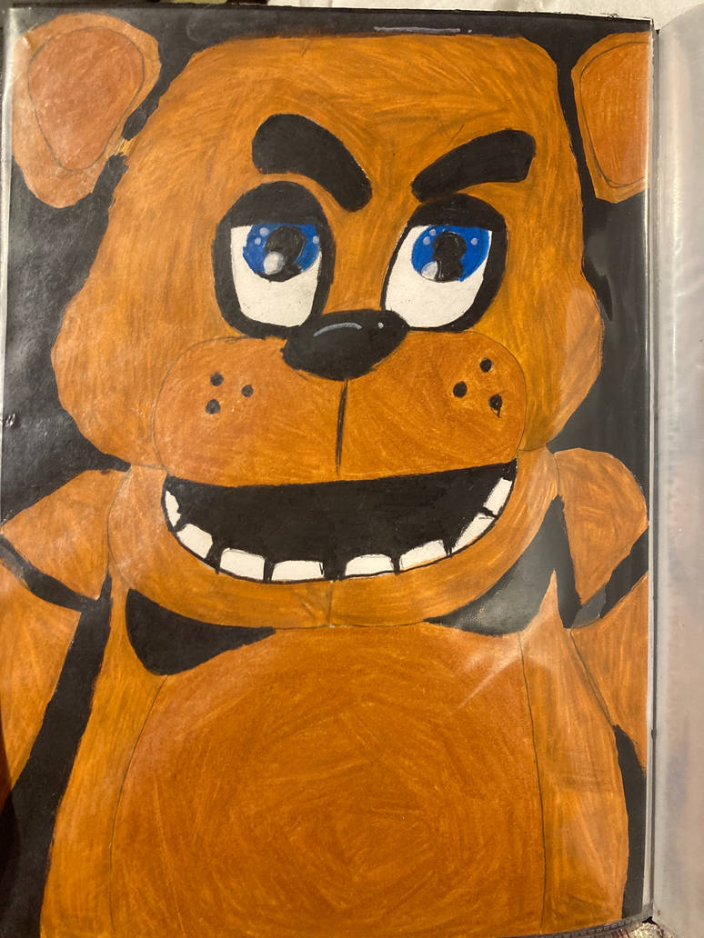 Freddy fazbear drawing by megsdoesart on DeviantArt