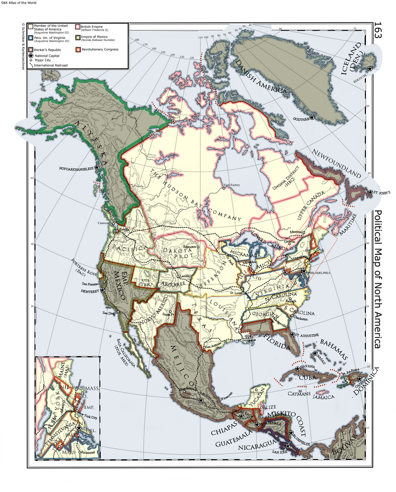A Very odd USA by Ammonoidea