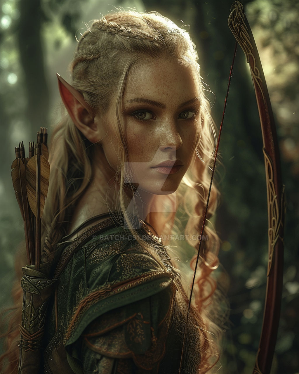 Elf Ranger by Batch-C91 on DeviantArt