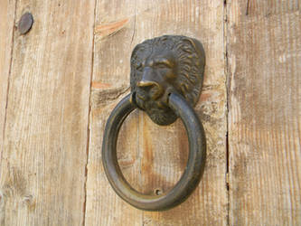 Medieval door handle