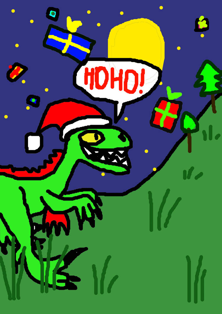 Christmas Special: Raptor Claus by TheSuperbRaptor on DeviantArt