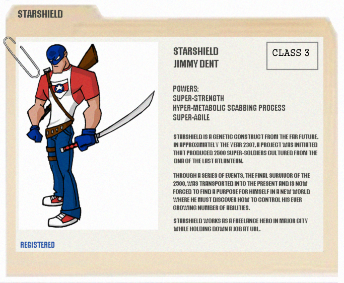 STARSHIELD- BIO CARD