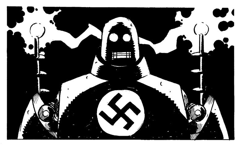 Dirty Inks -NAZI ROBOT