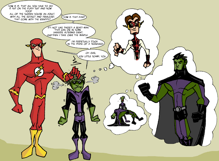 Beastboy And Theflash By Mattcrap On Deviantart Beastboy And Theflash By Mattcrap On Deviantart