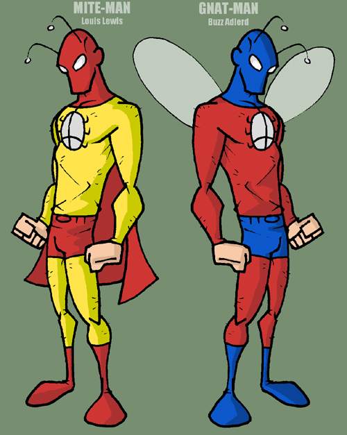 Mite-Man and Gnat-Man