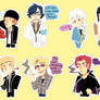 K Gakuen stickers!