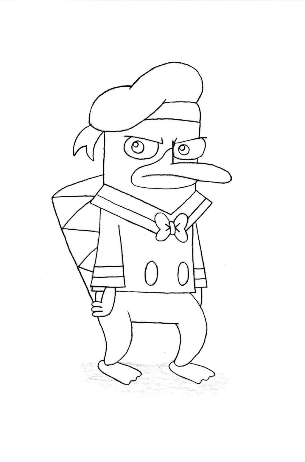 Perry the Duck by windy15 on DeviantArt