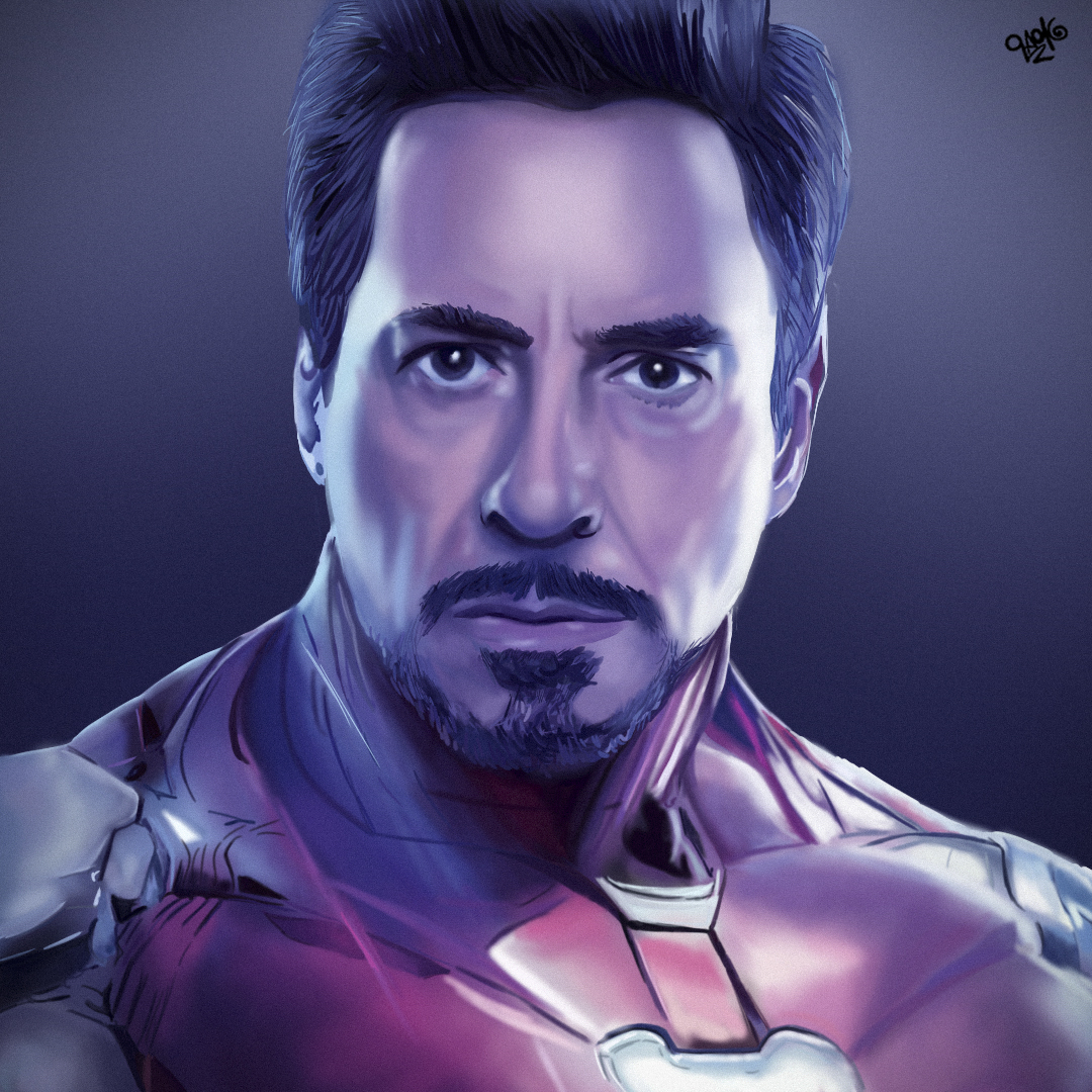 Disegno digitale Tony Stark Iron Man by Paolaimpeduglia93 on DeviantArt