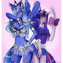 Luna and Twilight Sparkle