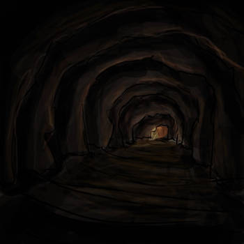 Speed Painting 01 - Cave
