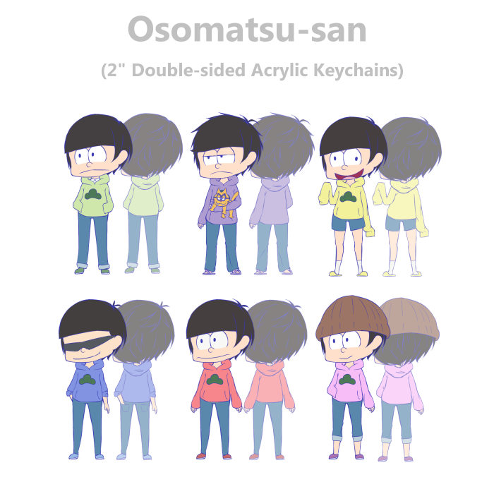 Osomatsu-san Charms