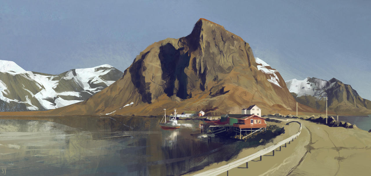 Digital Plein-Air 1 by seanyangart Digital Plein-Air 1 by seanyangart