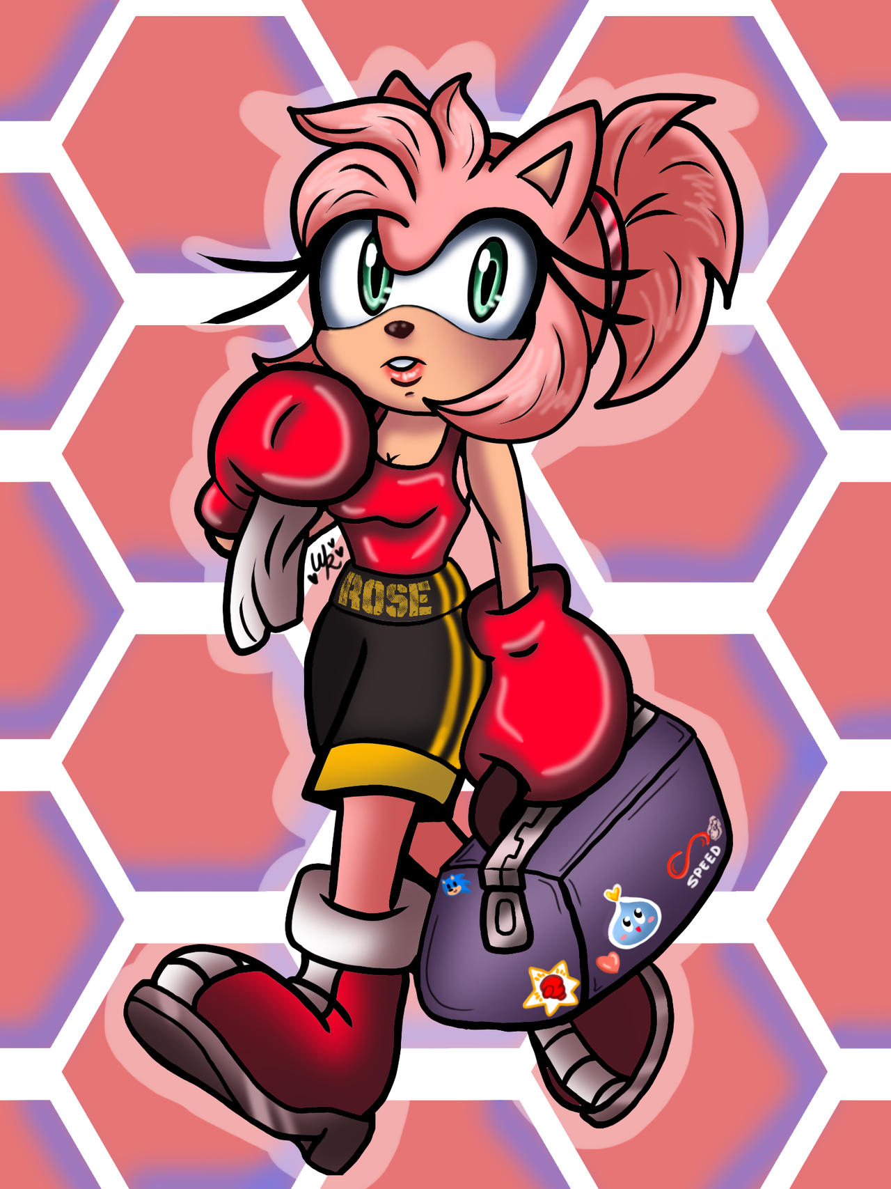 Amy Rose Boxing By Wattsonrose On Deviantart Amy Rose Boxing By Wattsonrose On Deviantart