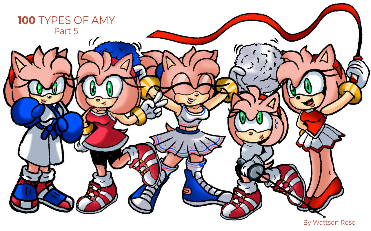 Amy Variants 100 types of Amy - Part 5 by WattsonRose on DeviantArt