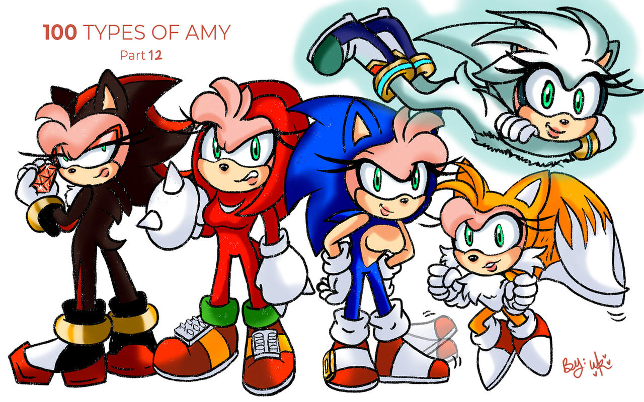 Amy Variants 100 types of Amy - Part 12 by WattsonRose on DeviantArt