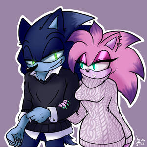 Sonamy Werehog Outfit