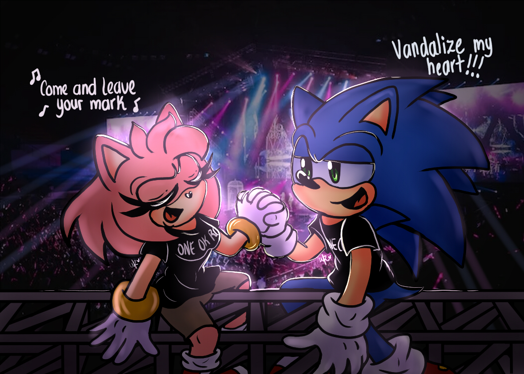 sonamy.exe by ReinaDeCorazonez on DeviantArt