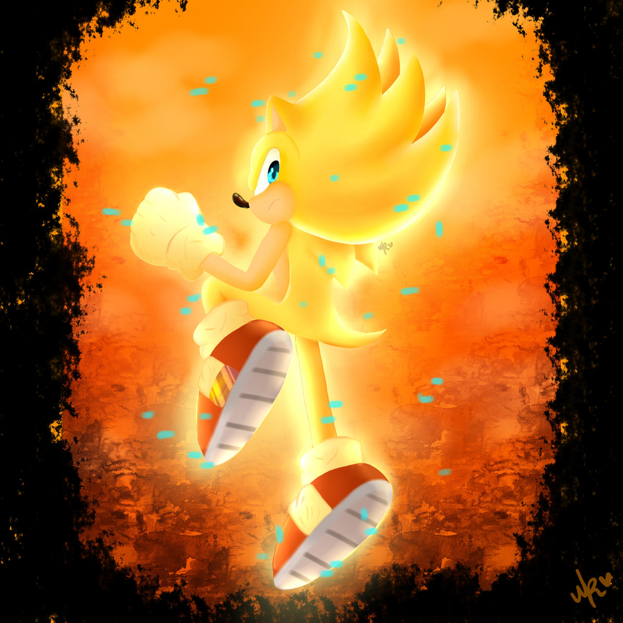 Super Sonic Blue By WattsonRose On DeviantArt super-sonic-blue-by-wattsonrose-on-deviantart