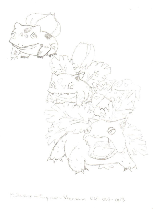 Bulbasaur Digimon Bulbasaur evolutions by FiorX on DeviantArt