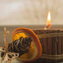 Day 328: Oranges, Cinnamon and Candles