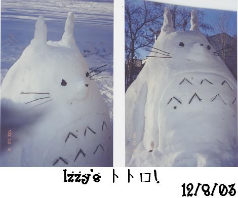 Tonari No Snow TOTORO