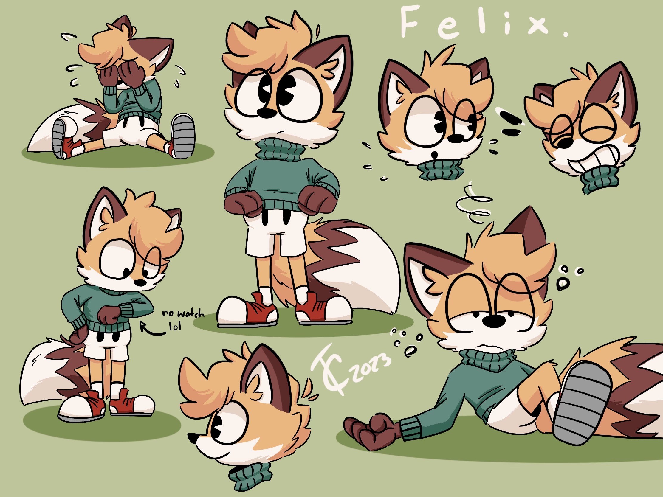 F e l i x . by TurtleneckFox on DeviantArt