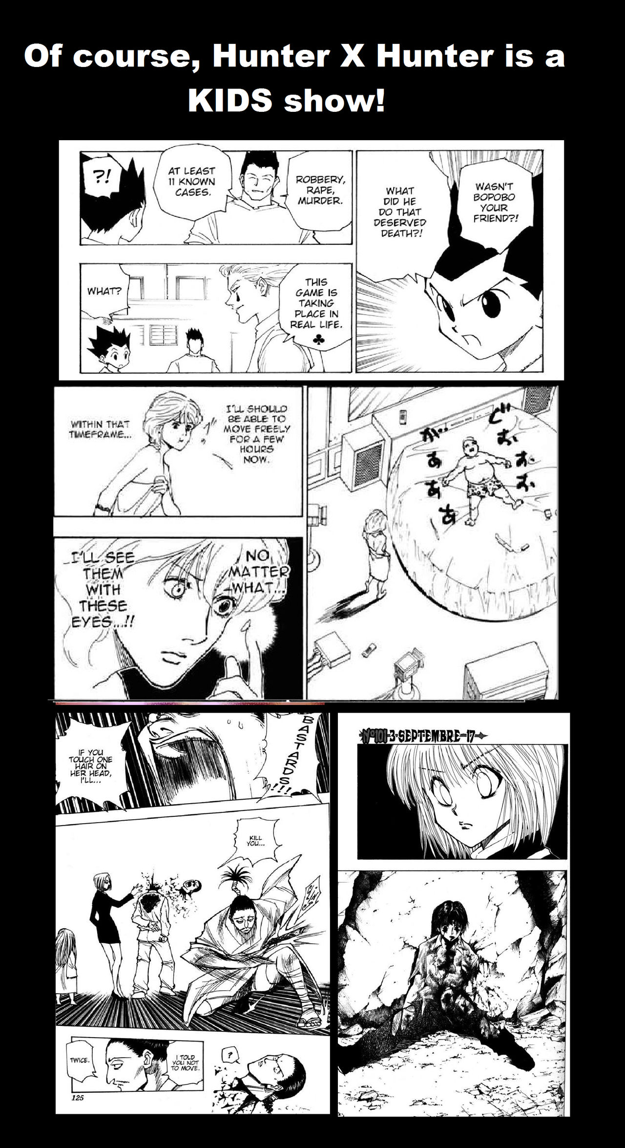 Of Course Hunter X Hunter Is A Kid S Show By Auri On Deviantart Of Course Hunter X Hunter Is A Kid S Show By Auri On Deviantart