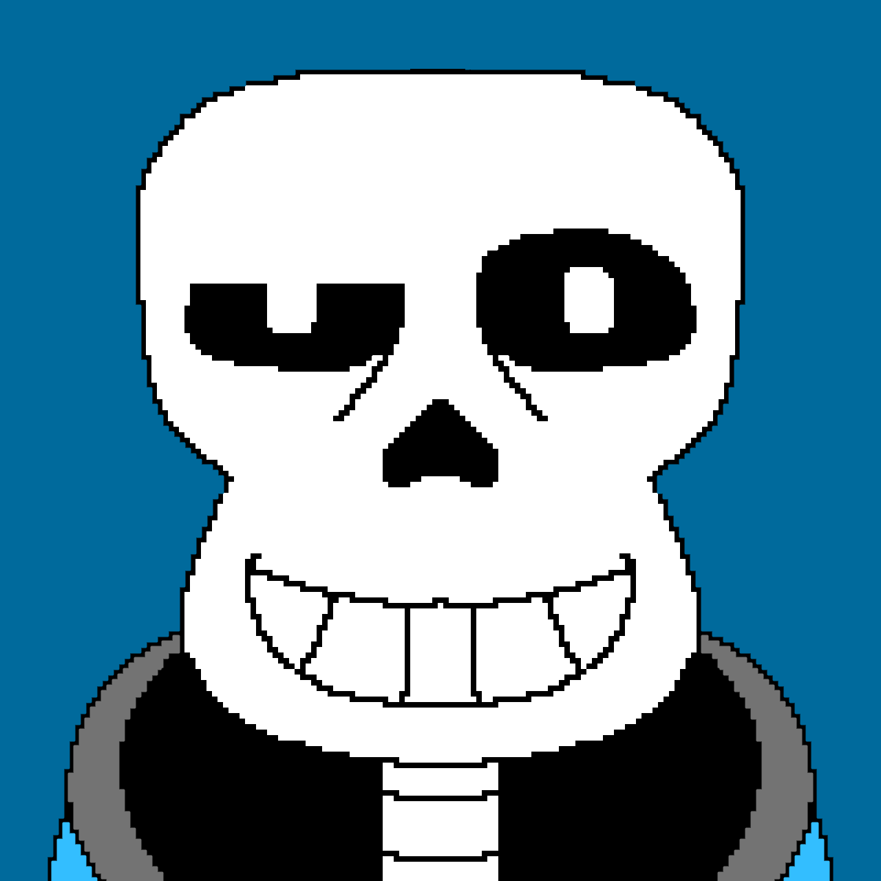 Sans Pixel Art by Cshua123 on DeviantArt