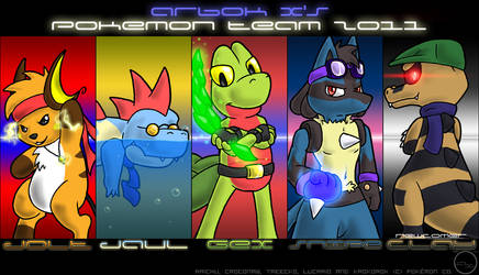 Arbok_X's Pokemon Team 2011