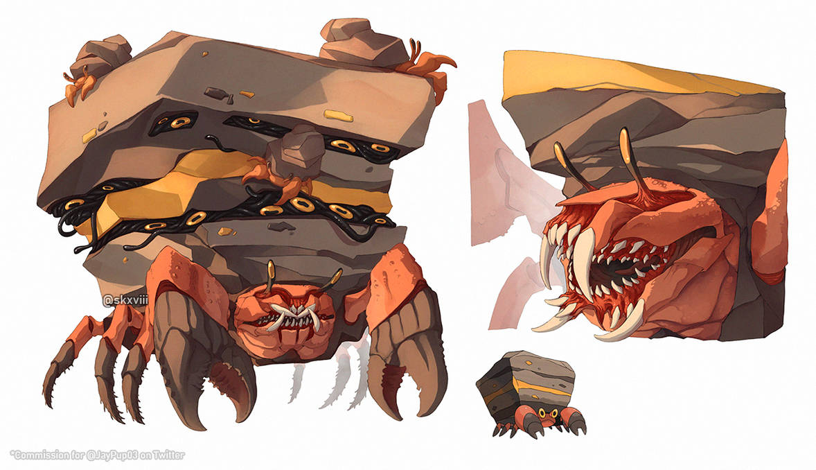 Pokemon: Crustle by skxviii on DeviantArt