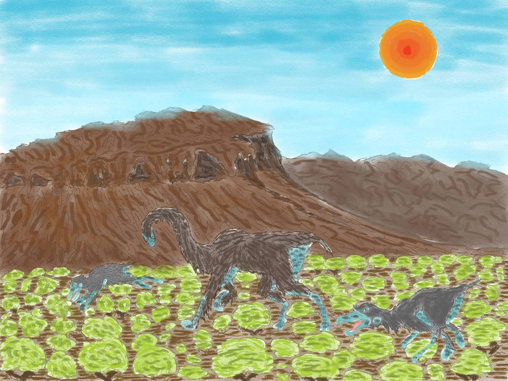 Neotenous quadruped hoatzins by Yuujinner on DeviantArt