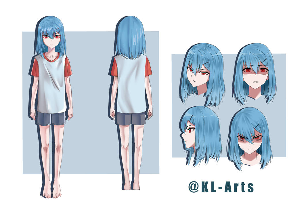 OC - Character Turnaround by Kurotsuki-Arts on DeviantArt