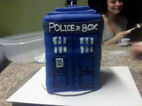 TARDIS Cake