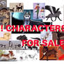 QUALITY CHARACTER SALE - TONS OF ART