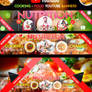 Cooking Food YouTube Banners