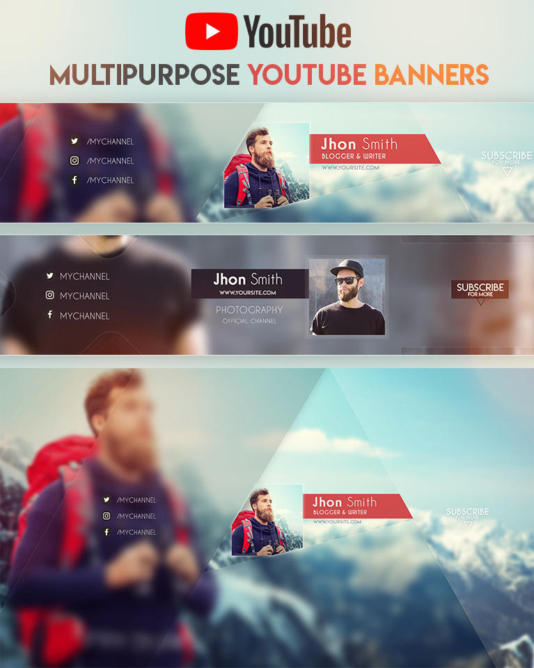 Creative Multipurpose Youtube Banner By Youtubebanners On Deviantart Creative Multipurpose Youtube Banner By Youtubebanners On Deviantart