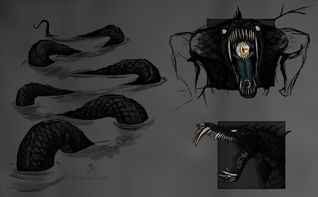 Abyssal reference by AtropaGrimm on DeviantArt